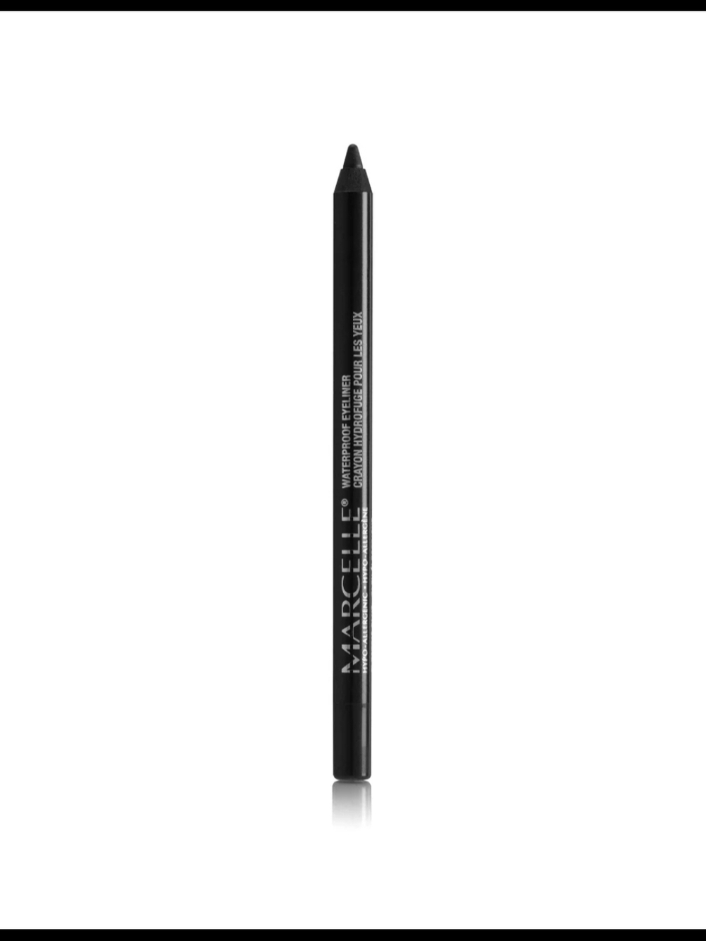 Marcelle Waterproof Eyeliner Pencil - Deep Charcoal Hypoallergenic